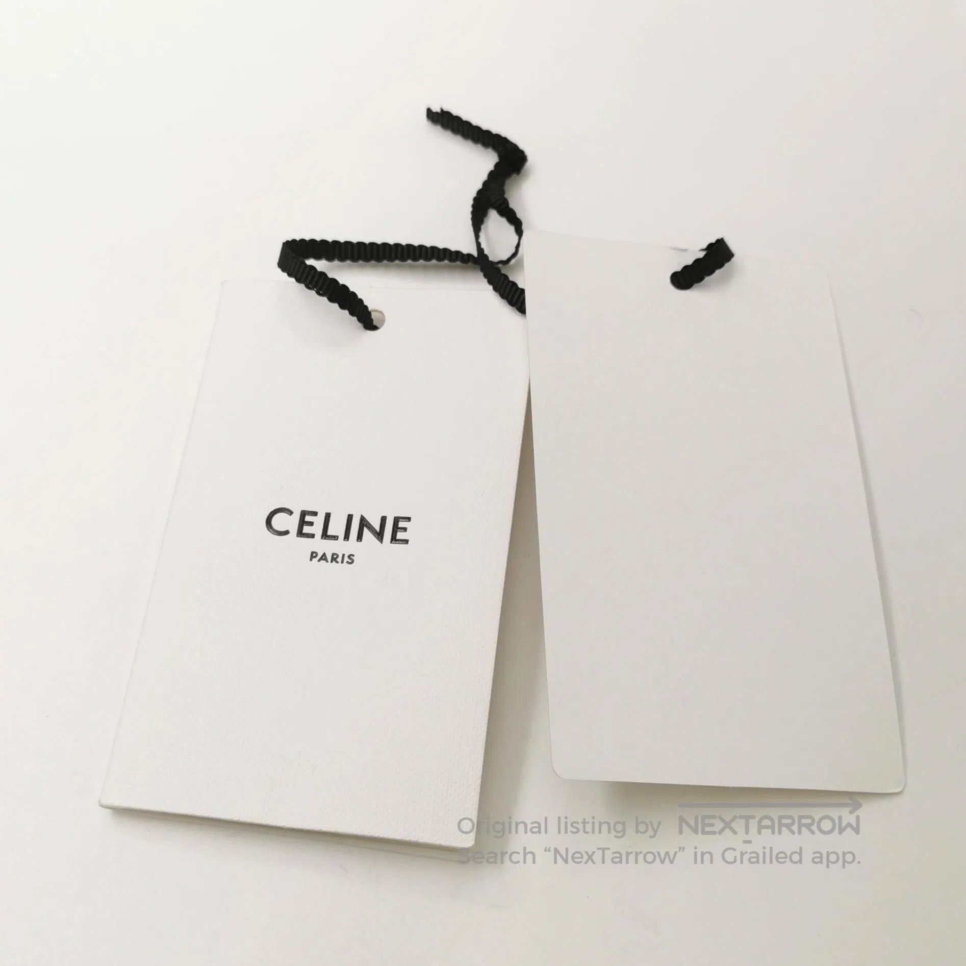 Celine Celine Striped Short-Sleeve Logo T-Shirt S. Size US M / EU 48-50 / 2 - 1 Thumbnail