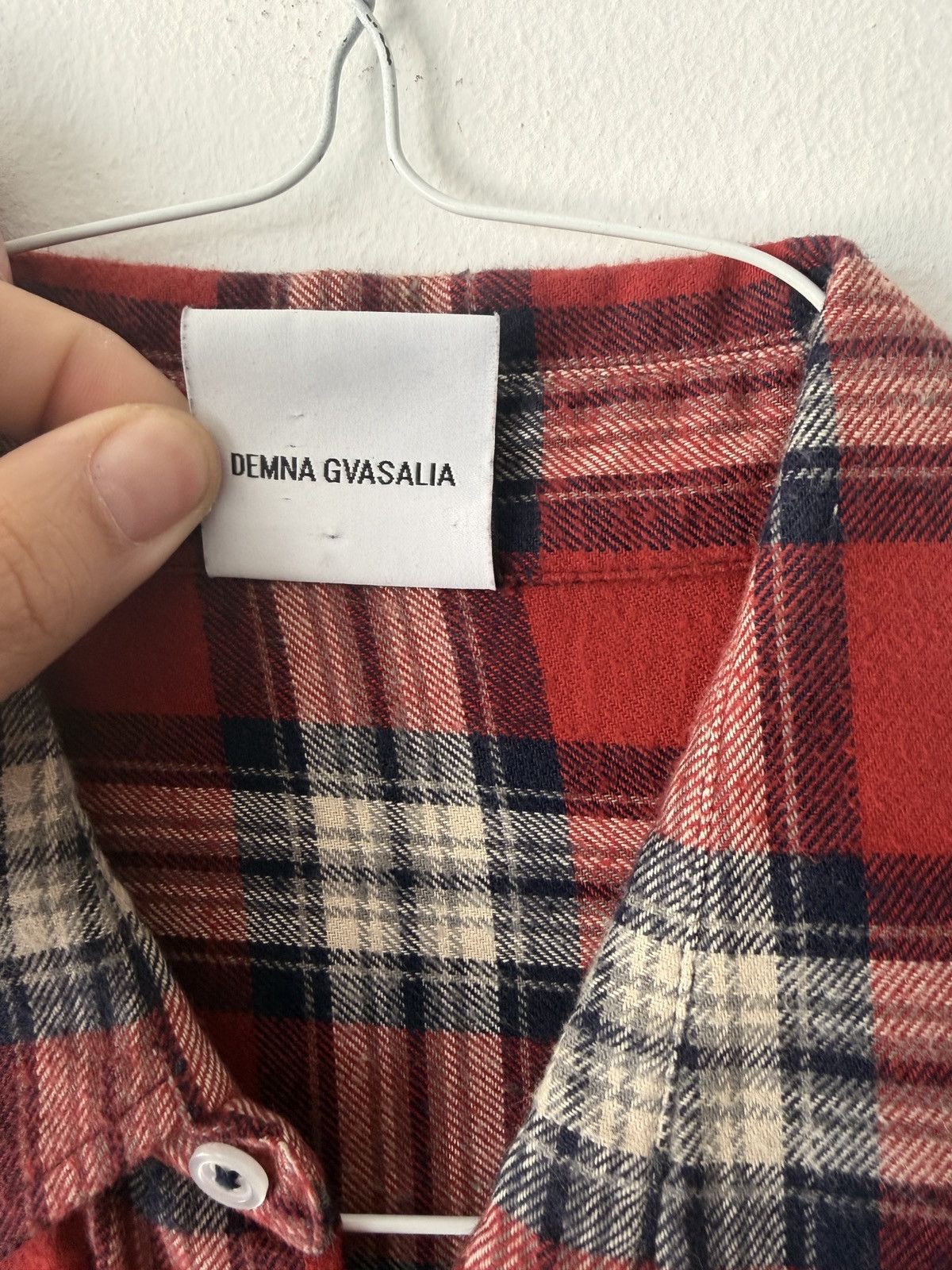 Vetements Vetements “Time is Money” plaid. shirt Size US M / EU 48-50 / 2 - 6 Thumbnail