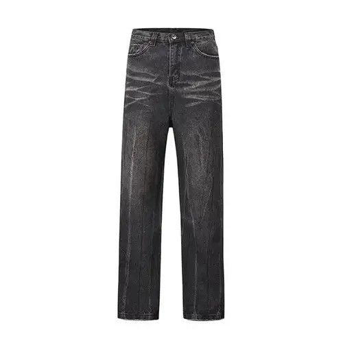 Japanese Brand × Jean Y2K Straight Vintage Distressed Washed Baggy Jean Size US 32 / EU 48 - 2 Thumbnail