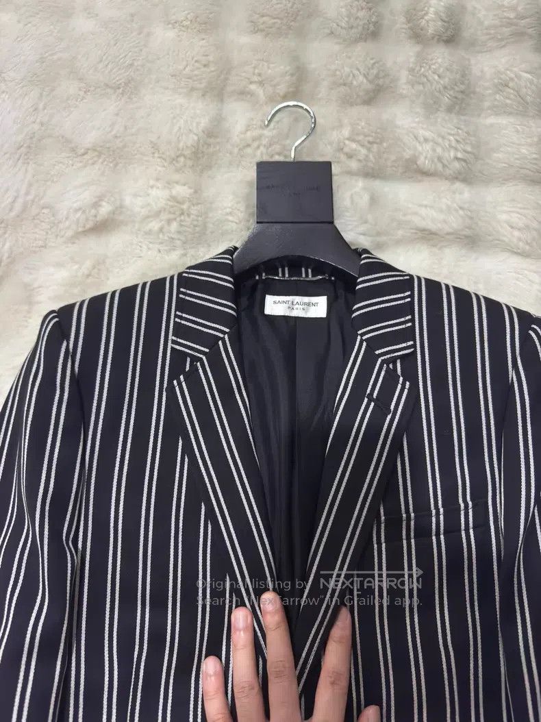 Saint Laurent Paris Saint Laurent Paris Gold Button Striped Men's Suit i Size US M / EU 48-50 / 2 - 3 Thumbnail