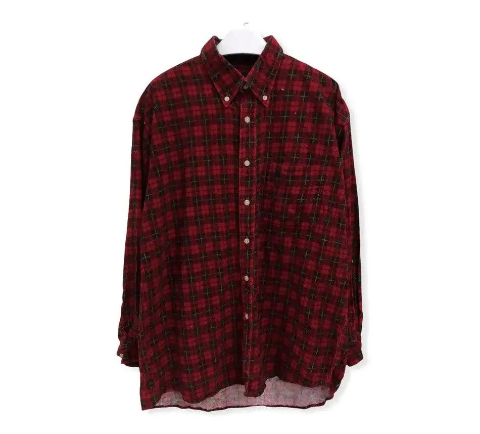 Flannel Vintage Plaid Tartan Flannel Shirt 👕 Size US L / EU 52-54 / 3 - 1 Thumbnail