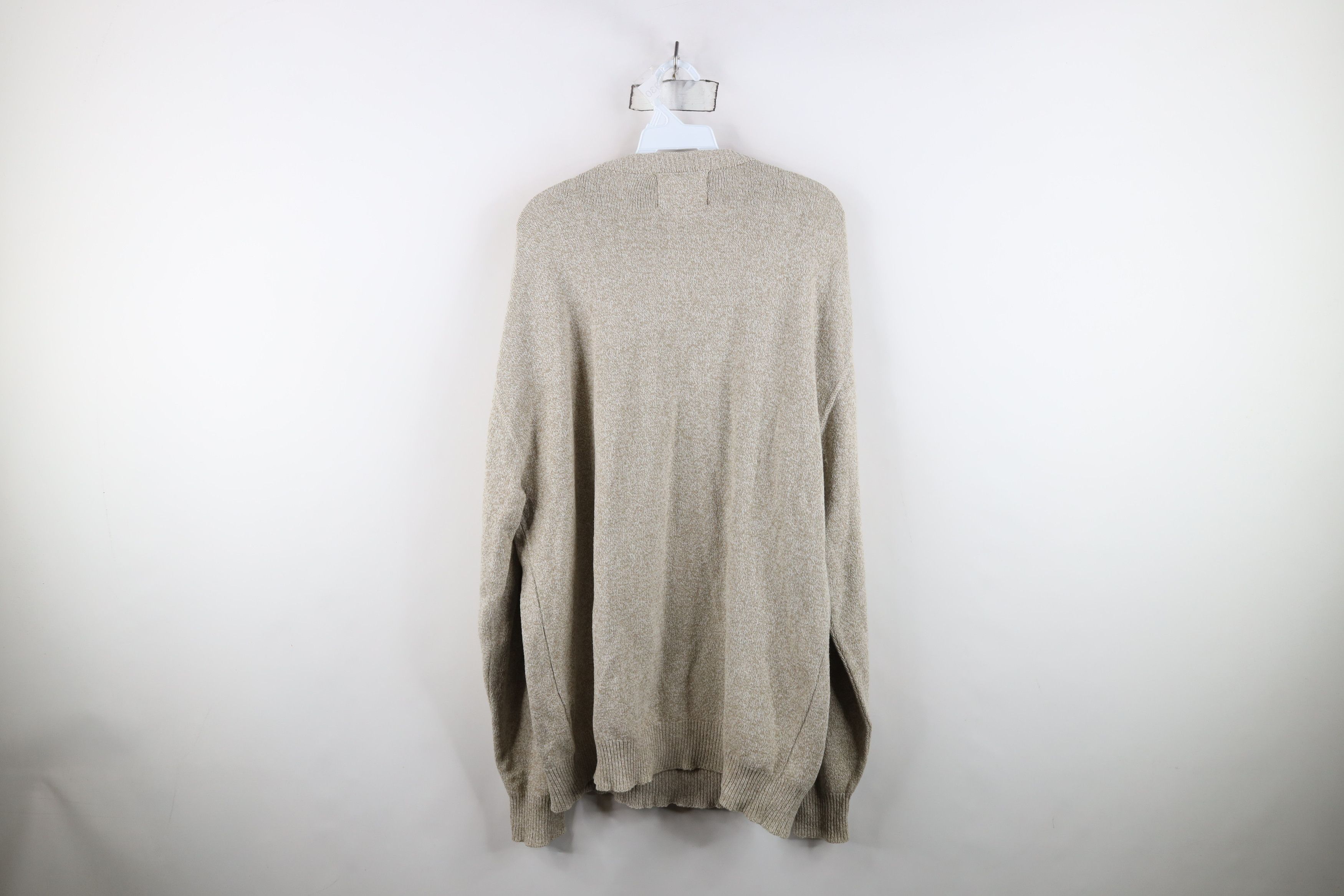 Woolrich Woolen Mills Vintage 90s Woolrich Cotton Knit Crewneck Sweater Beige USA Size US L / EU 52-54 / 3 - 8 Thumbnail