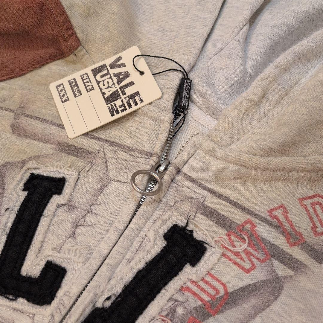 Vale Vale Forever Patriot Chop N Screw Zip Hoodie XL Grey Multi Size US XL / EU 56 / 4 - 12 Thumbnail