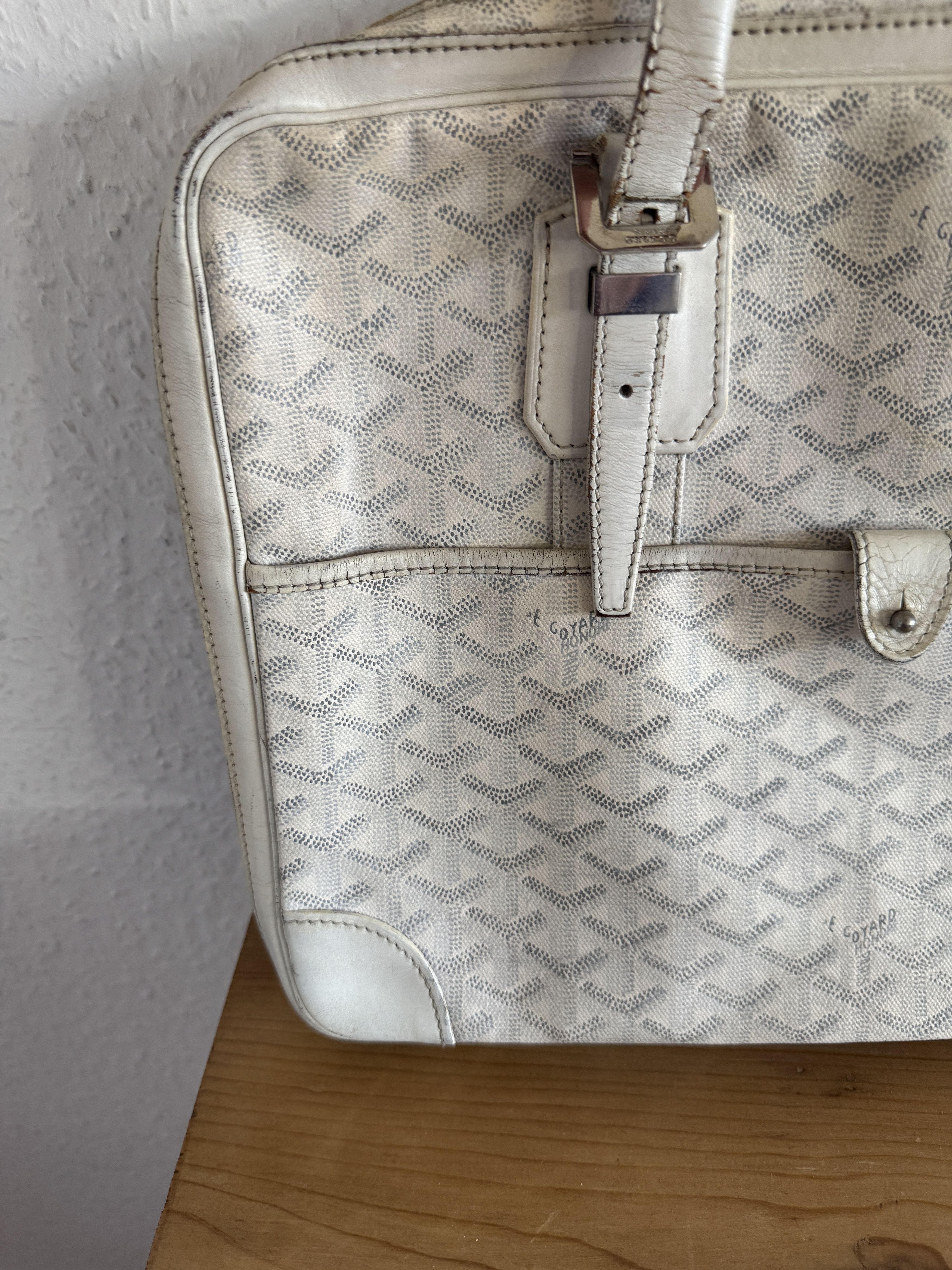 Goyard Ambassade PM Business Bag – White Size ONE SIZE - 18 Thumbnail