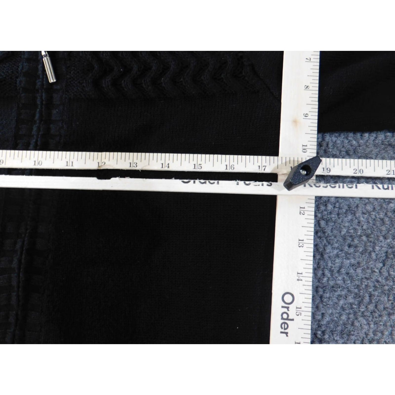 Coldwater Creek Coldwater Creek Sweater Womens Small Black Zip Mock Knit Stretch Cotton Classic Knit Sweater Size S / US 4 / IT 40 - 5 Thumbnail