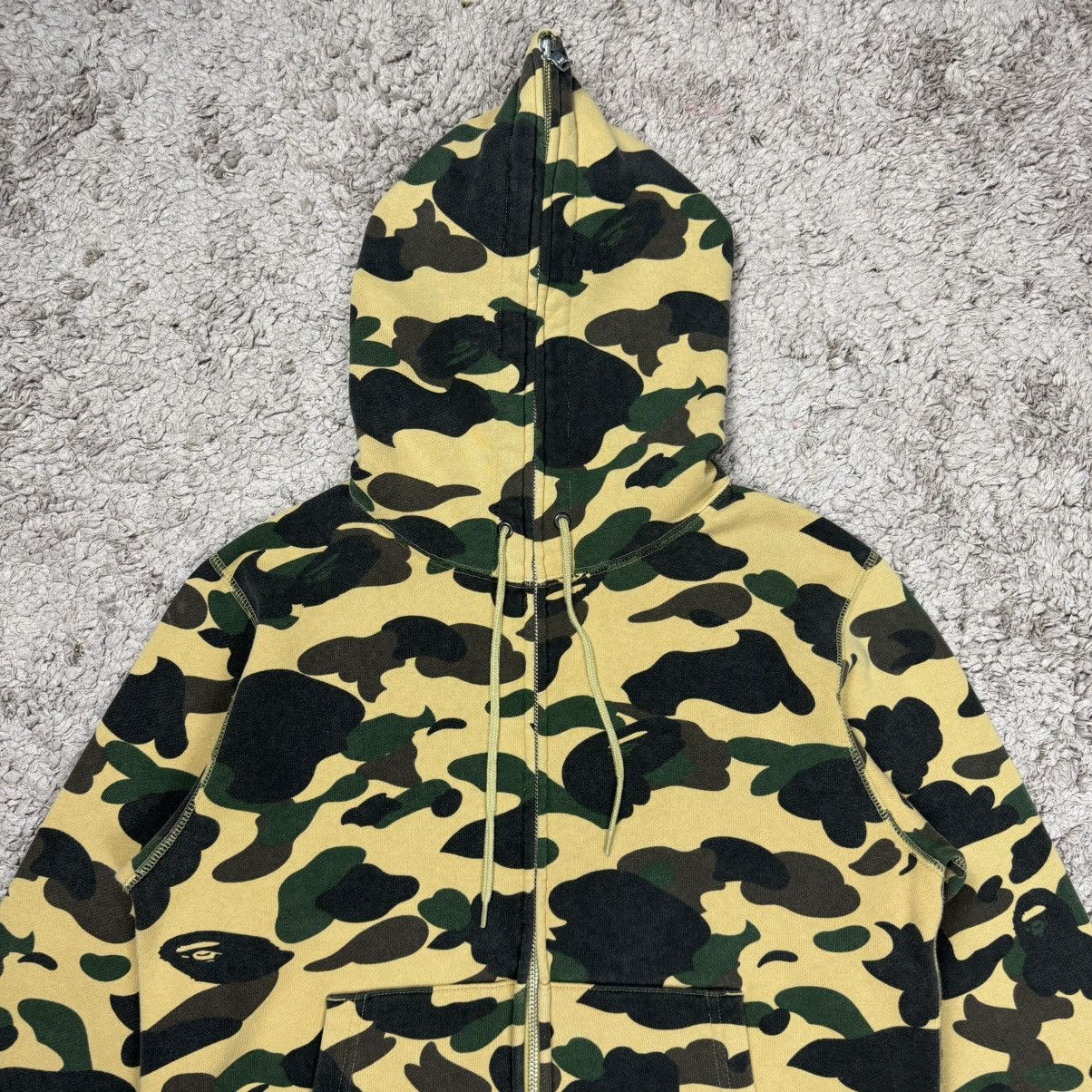 Bape Vintage Bape 1st Camo Fullzipper Hoodie Size US S / EU 44-46 / 1 - 5 Thumbnail