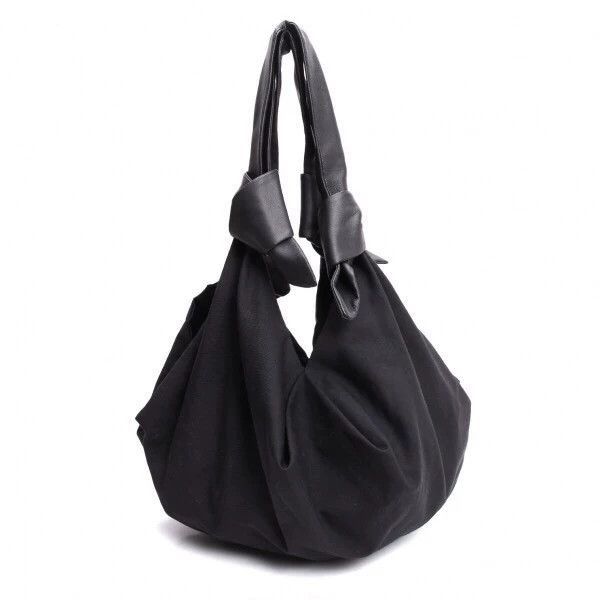 Yohji Yamamoto yohji yamamoto knotted cow leather wool handbag with handle Size ONE SIZE - 3 Thumbnail