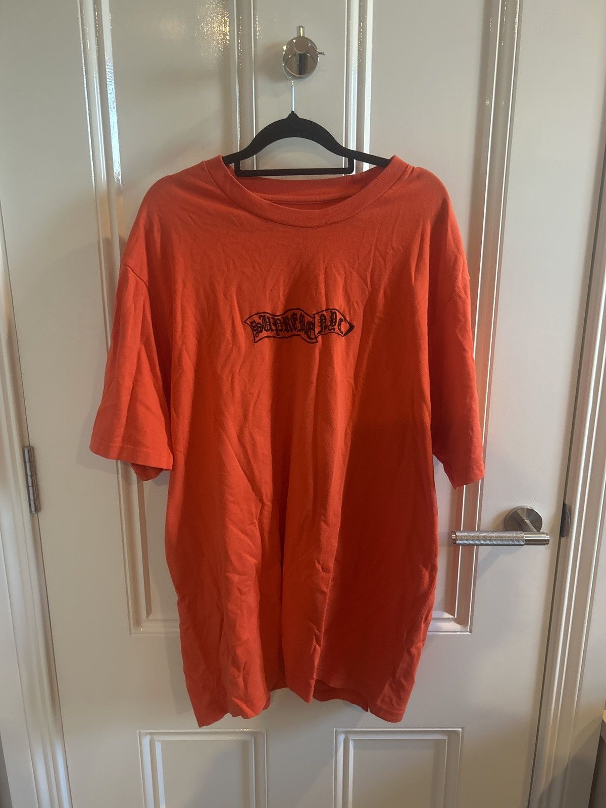Supreme SUPREME embroidered flag tee Size US XL / EU 56 / 4 - 1 Thumbnail