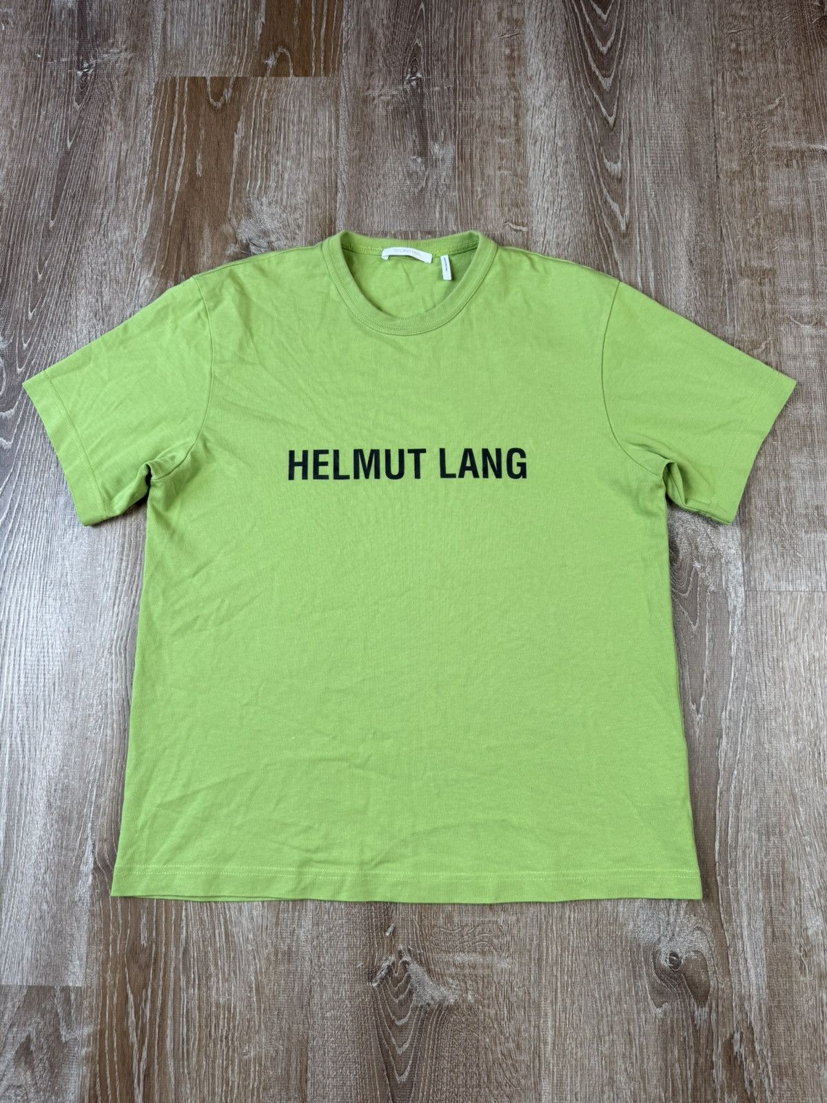 Helmut Lang Helmut Lang Logo T Shirt Size US M / EU 48-50 / 2 - 1 Thumbnail