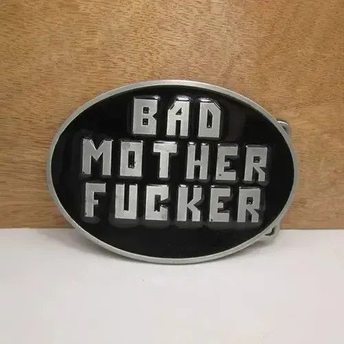 Other Bad Letter belt buckle ( no belt ) Size ONE SIZE - 1 Thumbnail