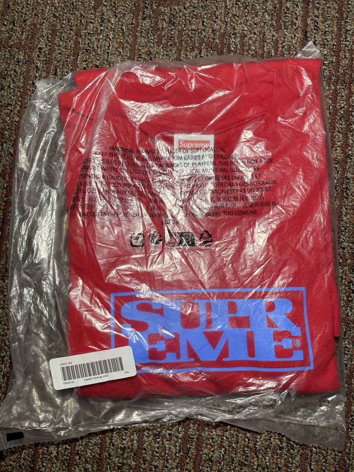 Supreme Supreme Connect Tee (XX-Large) Size US XXL / EU 58 / 5 - 2 Thumbnail