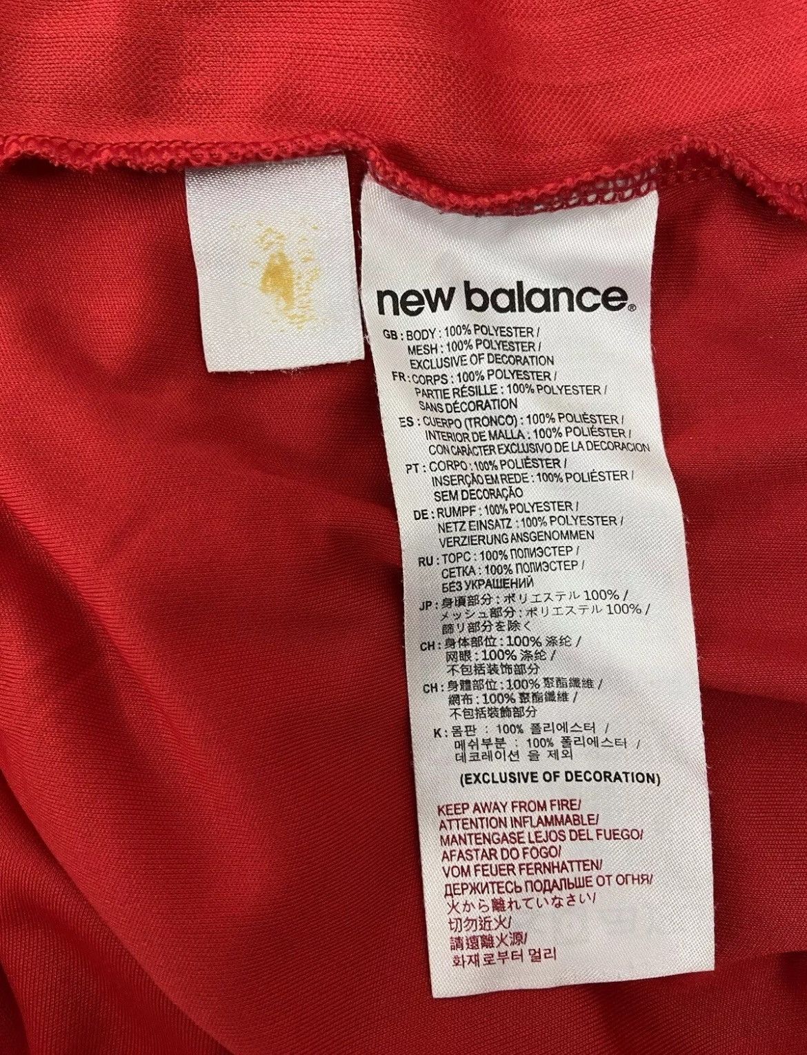 New Balance Liverpool FC 2015/2016 Jersey Shirt New Balance Red Size L Size US L / EU 52-54 / 3 - 10 Thumbnail