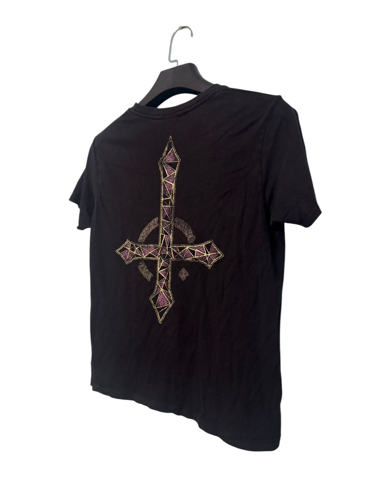 If Six Was Nine 💥PUNK DESIGN ANTI CROSS EVERYTHING IS EVIL Size US S / EU 44-46 / 1 - 2 Thumbnail