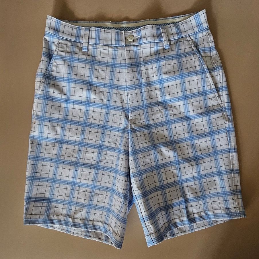 Footjoy FootJoy Golf FJ Men's Performance Casual Plaid Shorts W 30 Size US 30 / EU 46 - 1 Thumbnail