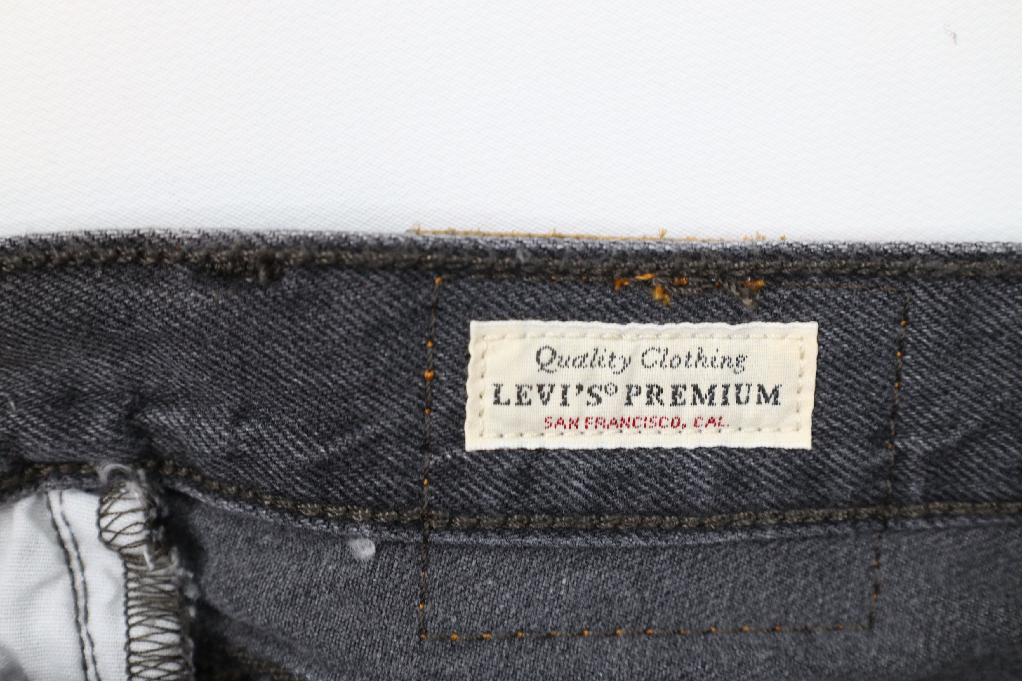 Levi's Vintage Y2K Levis 501 Cut Off Button Fly Original Fit Shorts Size 29" - 5 Thumbnail