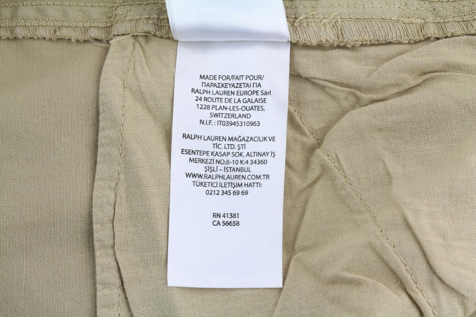 Lauren Ralph Lauren W31 Brown Slim Ankle Zip Trousers 84705 Size 31" - 9 Thumbnail
