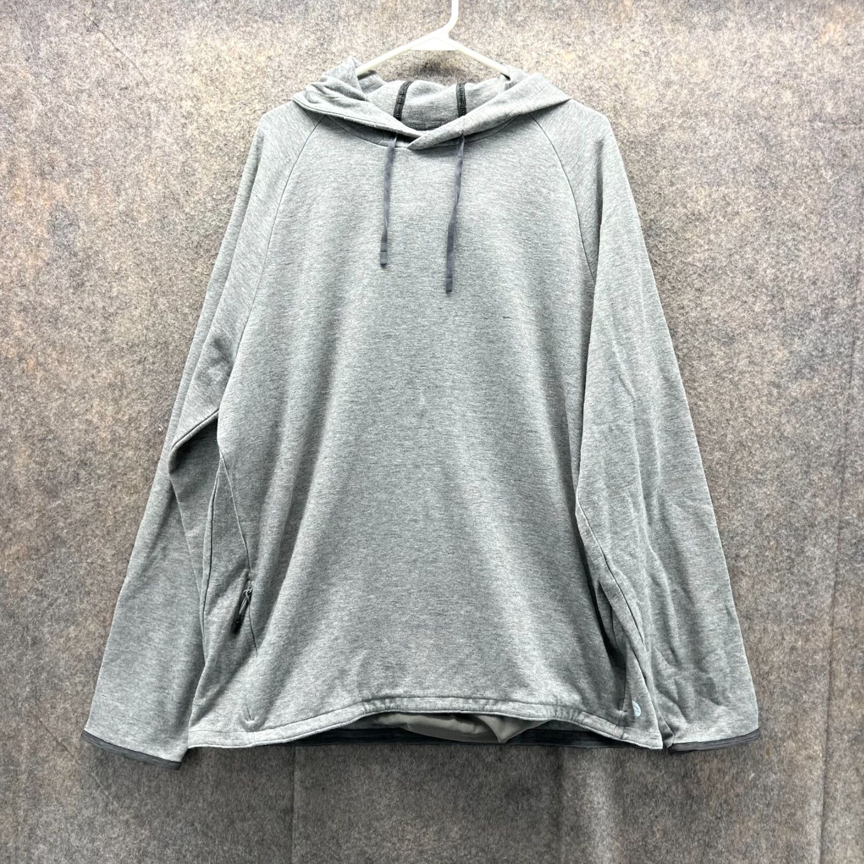 Vintage VINTAGE L.L. Bean Sweater Men XL Hooded Pullover Gray Fleece Logo (Regular) Tailored Fit Shirt Size US XL / EU 56 / 4 - 2 Thumbnail