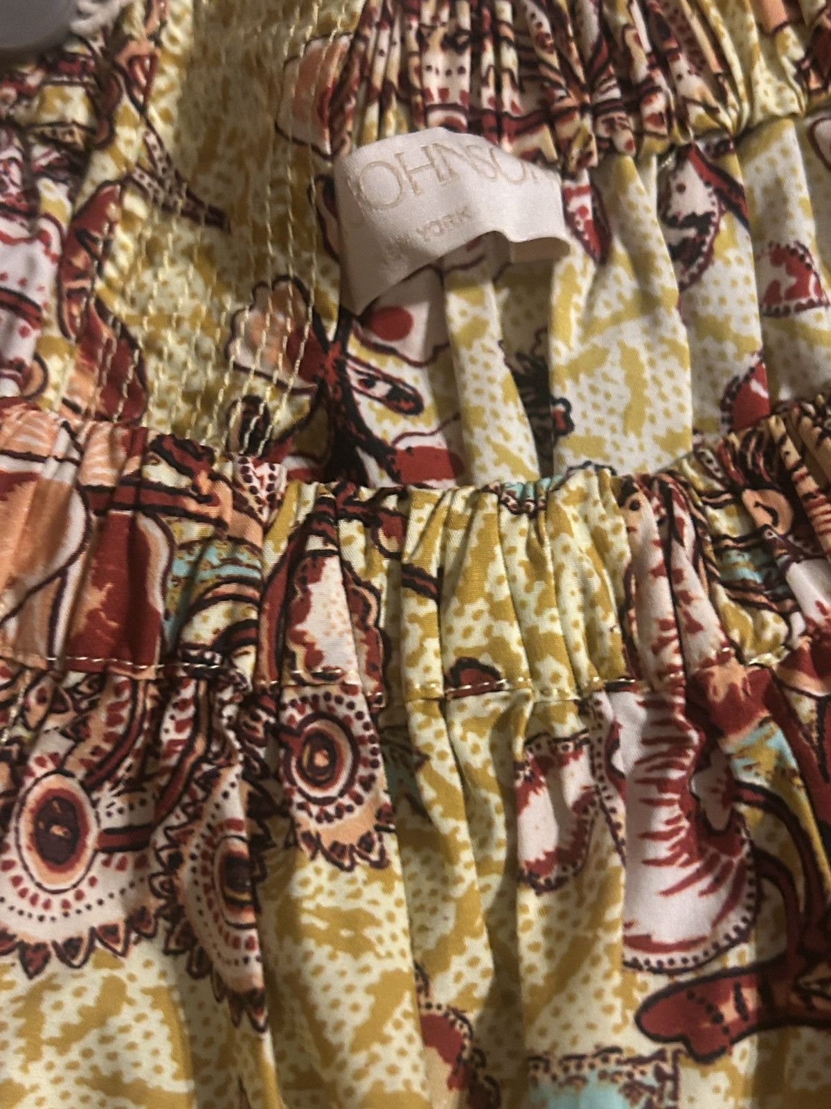 Ulla Johnson ULLA JOHNSON Golda cutout printed cotton-poplin midi dress Size XS / US 0-2 / IT 36-38 - 7 Thumbnail