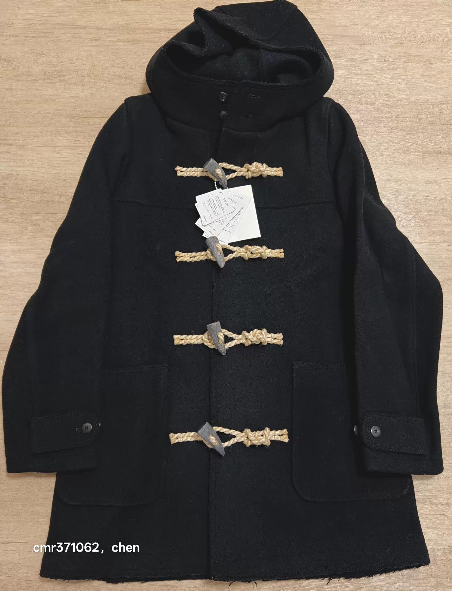 Visvim visvim 15aw commodore coat black2 new size melton wool Size US M / EU 48-50 / 2 - 1 Thumbnail