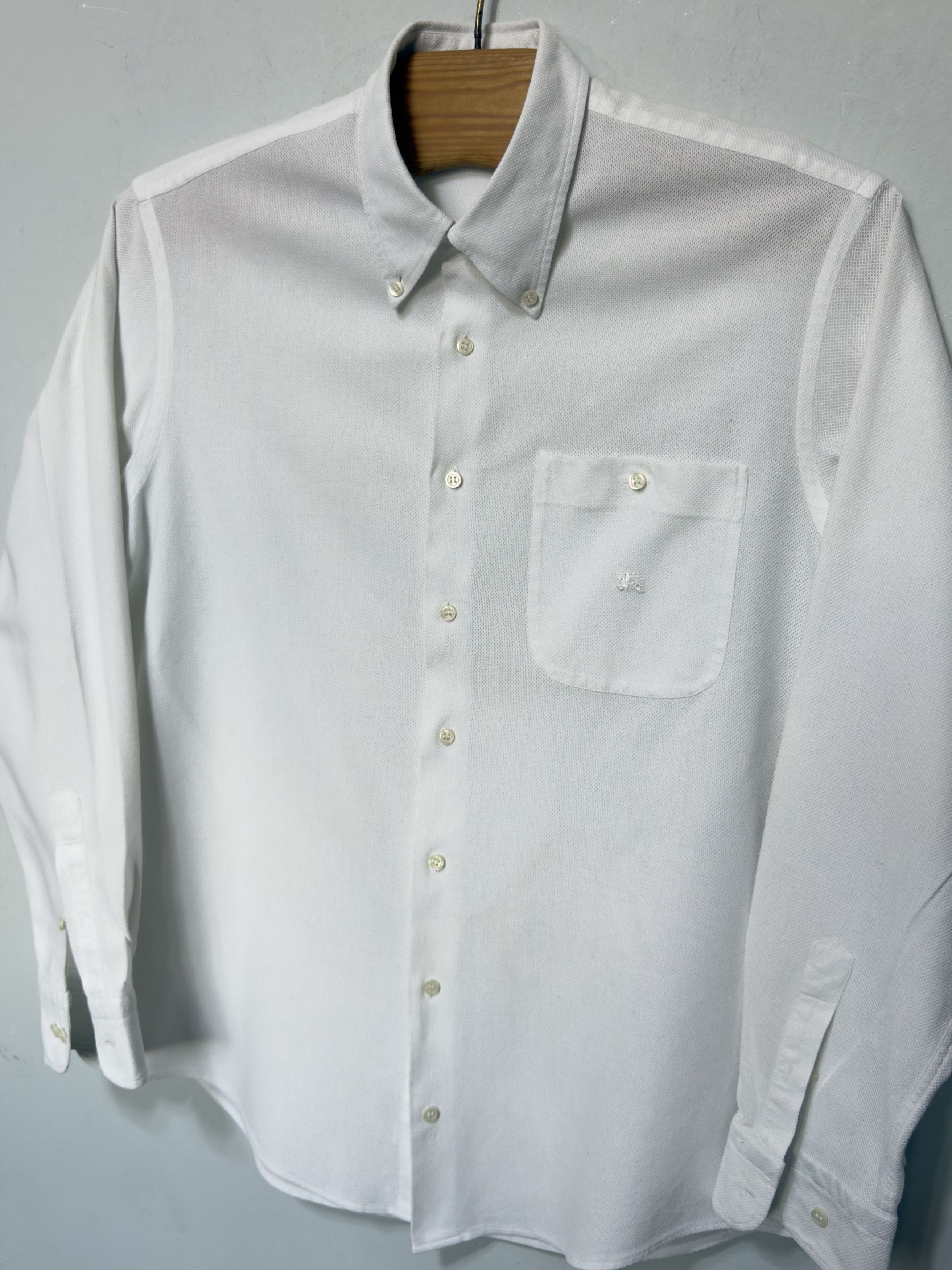 Burberry 🔥 Burberry white shirt size L cotton Size US L / EU 52-54 / 3 - 4 Thumbnail