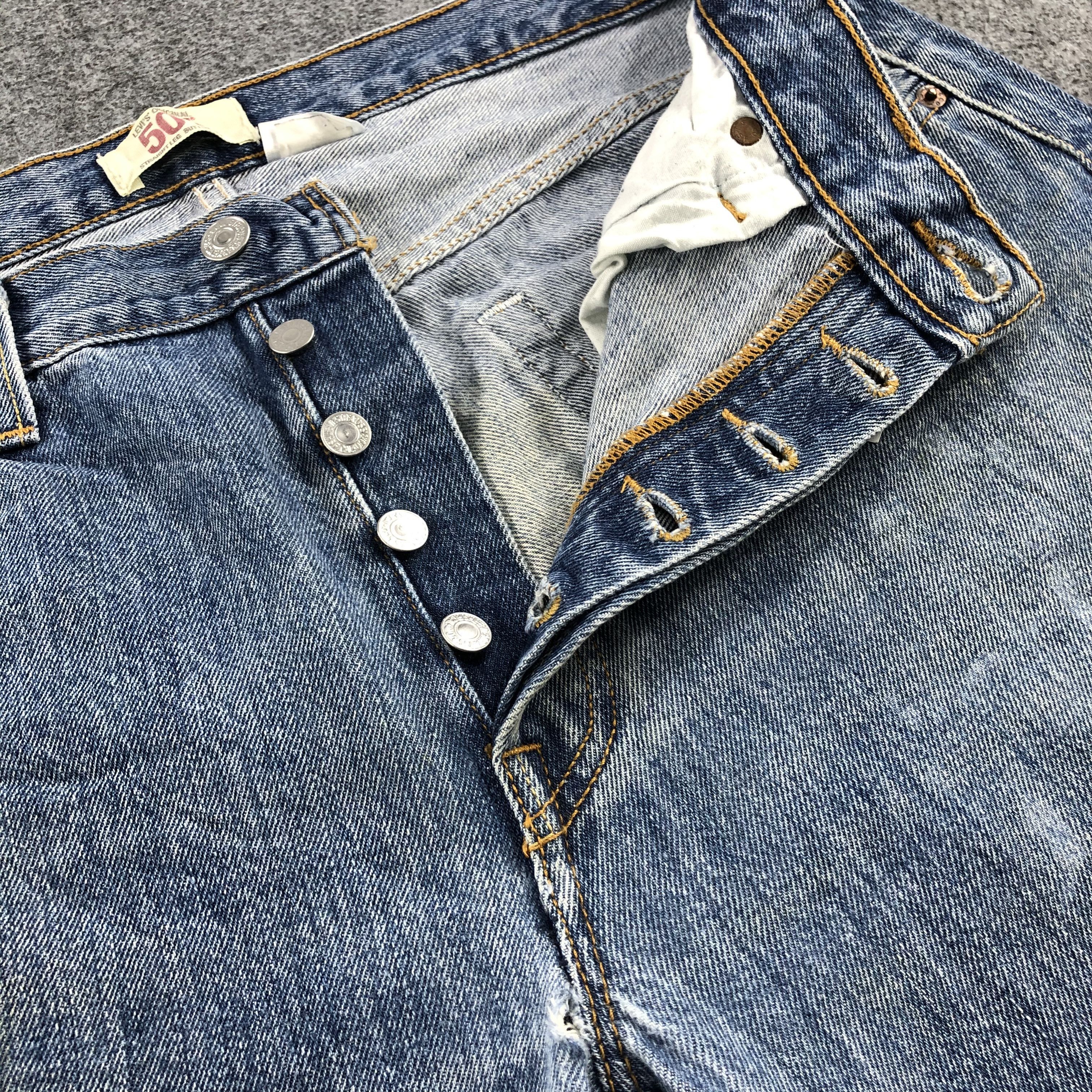 Levi's Vintage Levis Jeans Lot 501-JM874 Size US 34 / EU 50 - 7 Thumbnail