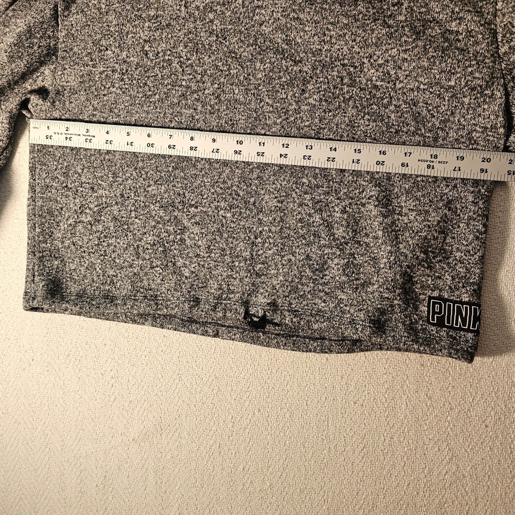 Vintage Victorias Secret PINK Hoodie Womens Medium Gray Casual Sweatshirt Size S / US 4 / IT 40 - 7 Thumbnail