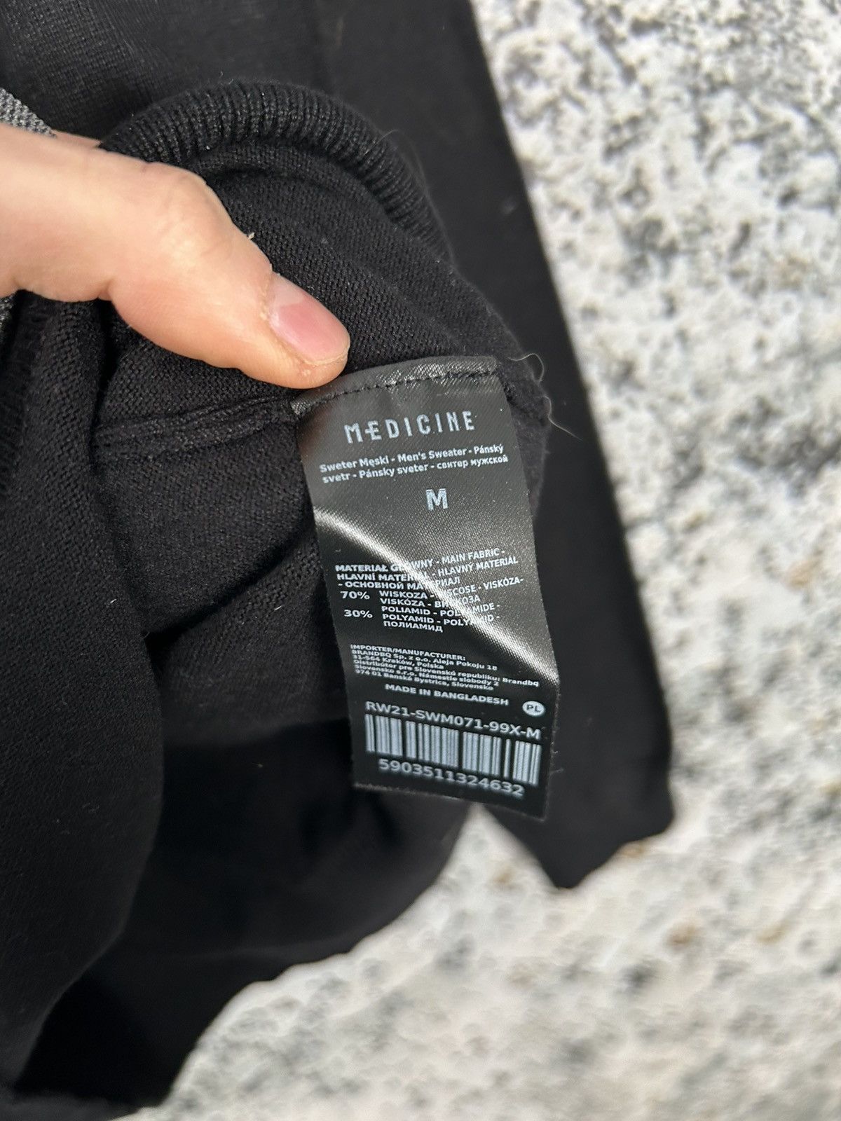 Vintage Vintage Black Turtleneck Sweater Basic Classic Size US M / EU 48-50 / 2 - 5 Thumbnail