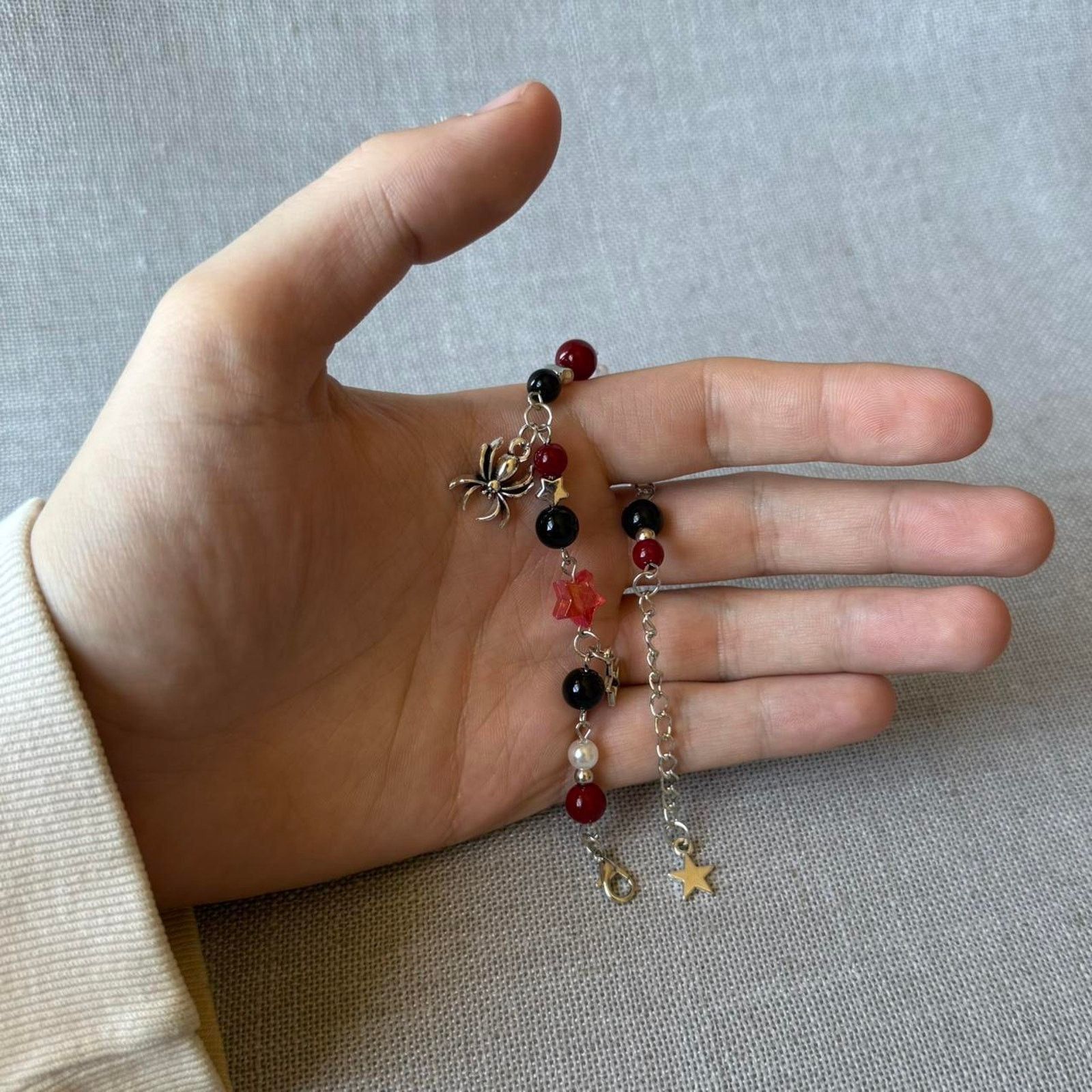 Other Cute y2k beaded charm bracelet MENS2 Size ONE SIZE - 4 Thumbnail
