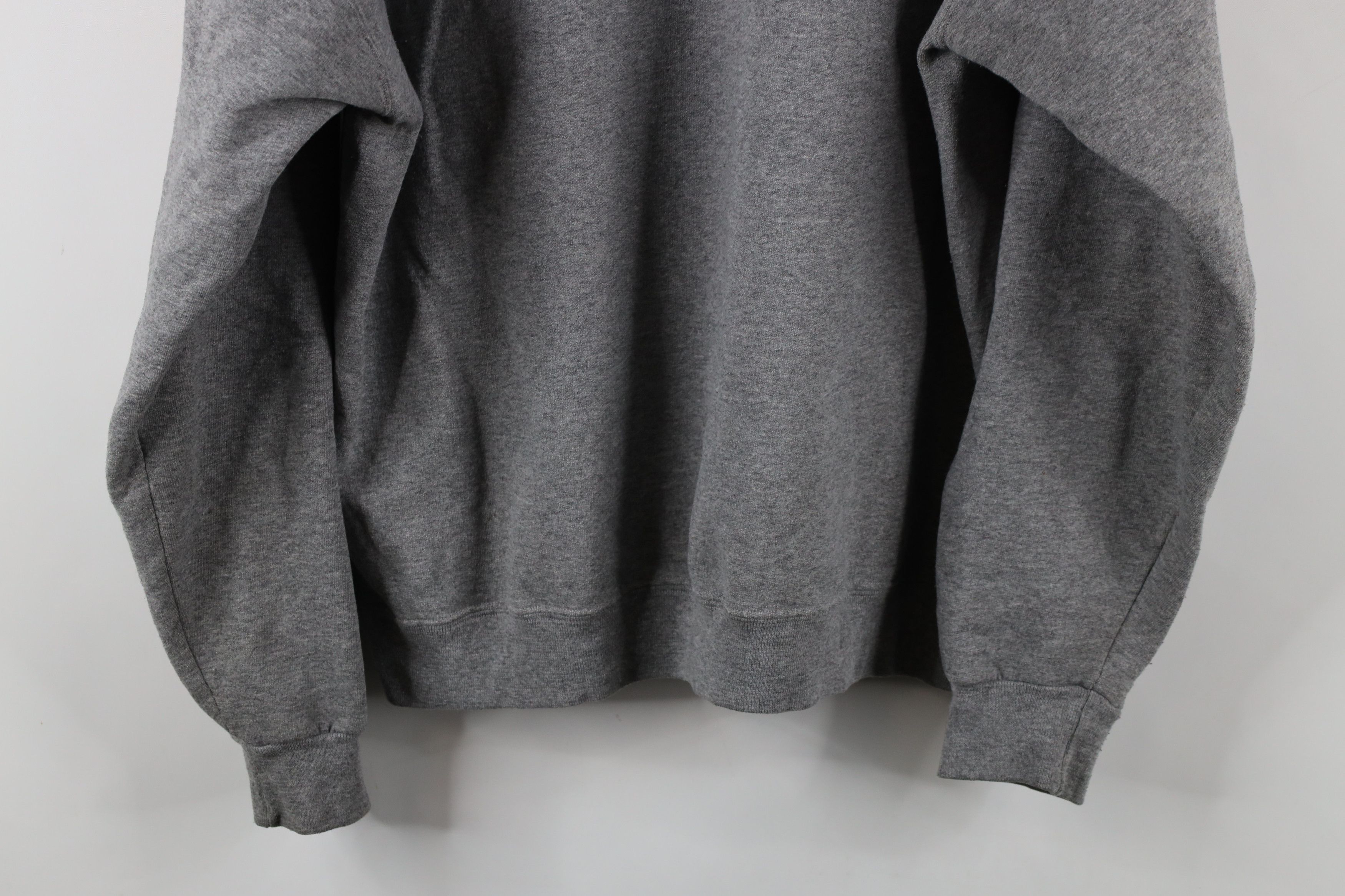 Vintage Vintage 90s Fit Spell Out Jeep Motors Hoodie Sweatshirt Gray Size US XL / EU 56 / 4 - 11 Thumbnail