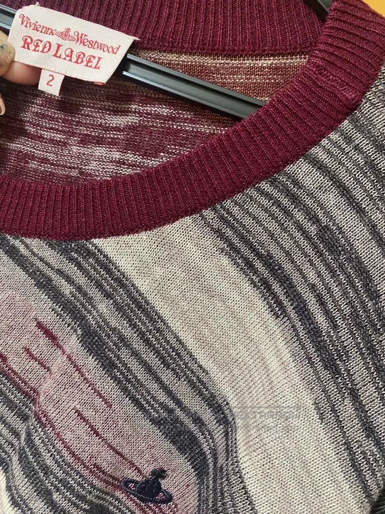 Vivienne Westwood Vivienne Westwood Striped Planet Embroidered Knit Dress Size M / US 6-8 / IT 42-44 - 3 Thumbnail