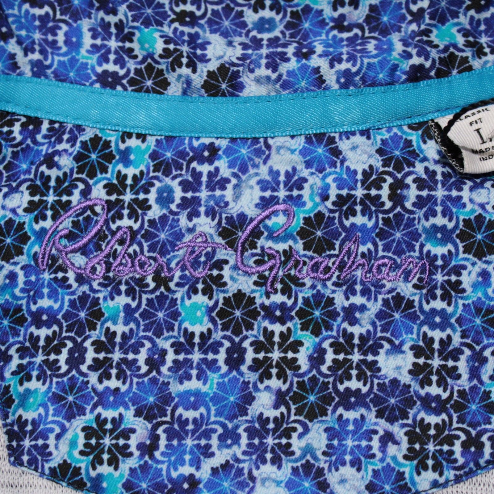 Robert Graham Robert Graham Sweater Size US L in Blue Size US L / EU 52-54 / 3 - 7 Thumbnail