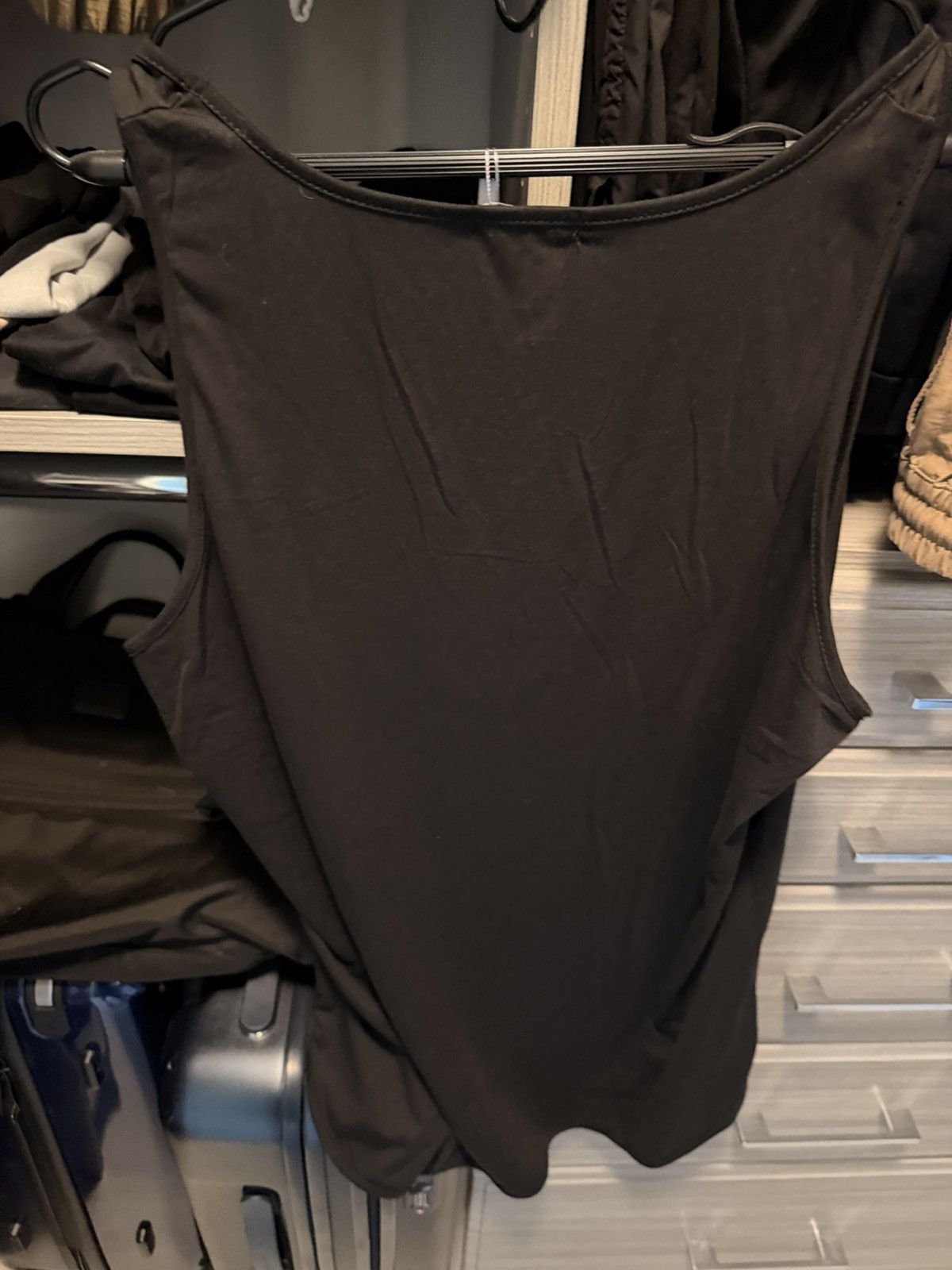 Japanese Brand Two black tank tops Size US L / EU 52-54 / 3 - 4 Thumbnail