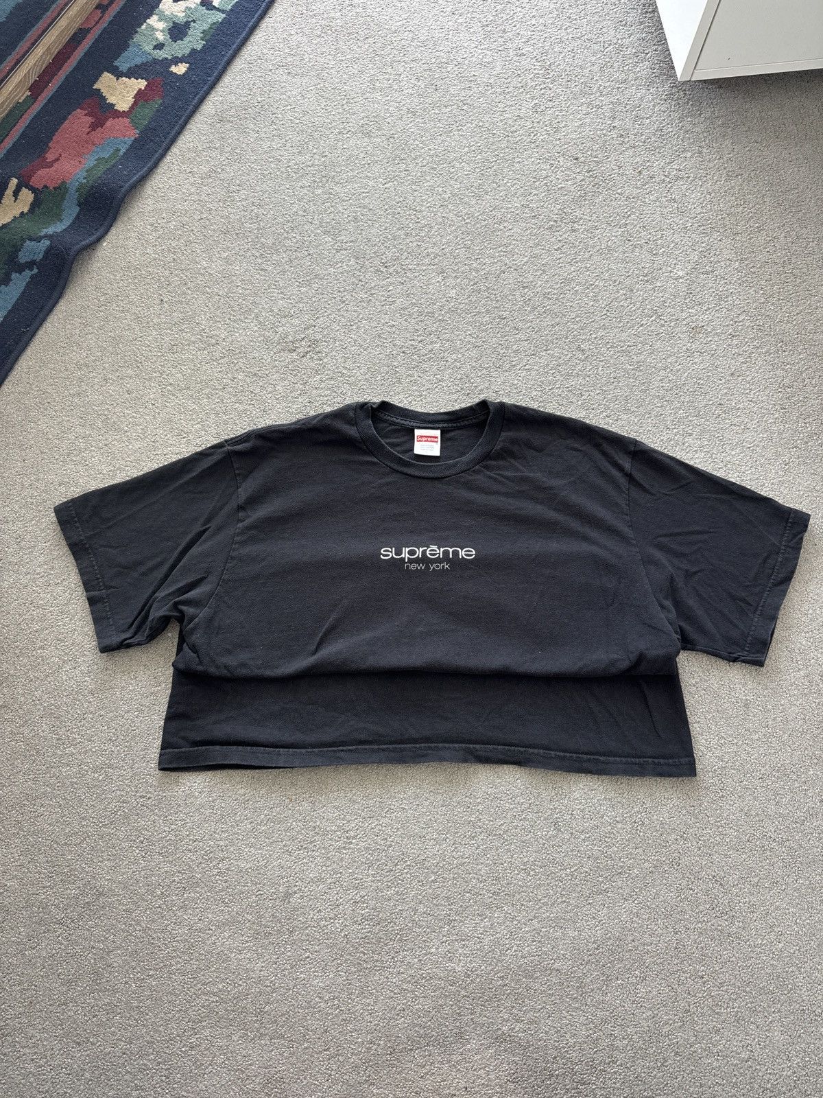 Supreme Vintage Tee Black L