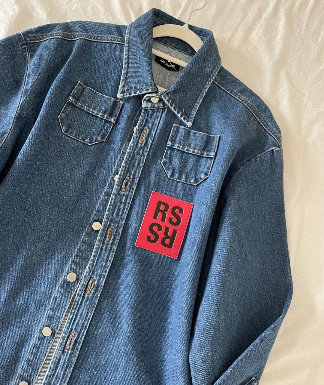 Raf Simons Raf Simons oversize denim shirt. Size US L / EU 52-54 / 3 - 2 Thumbnail