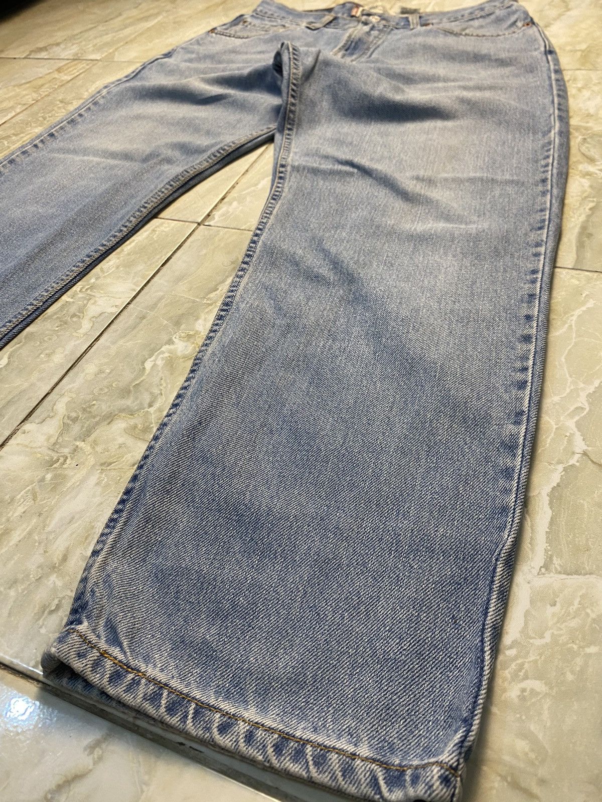 Levi's Vintage Levi’s 550 Relaxed Fit Blue Denim Pants single r Size US 34 / EU 50 - 7 Thumbnail