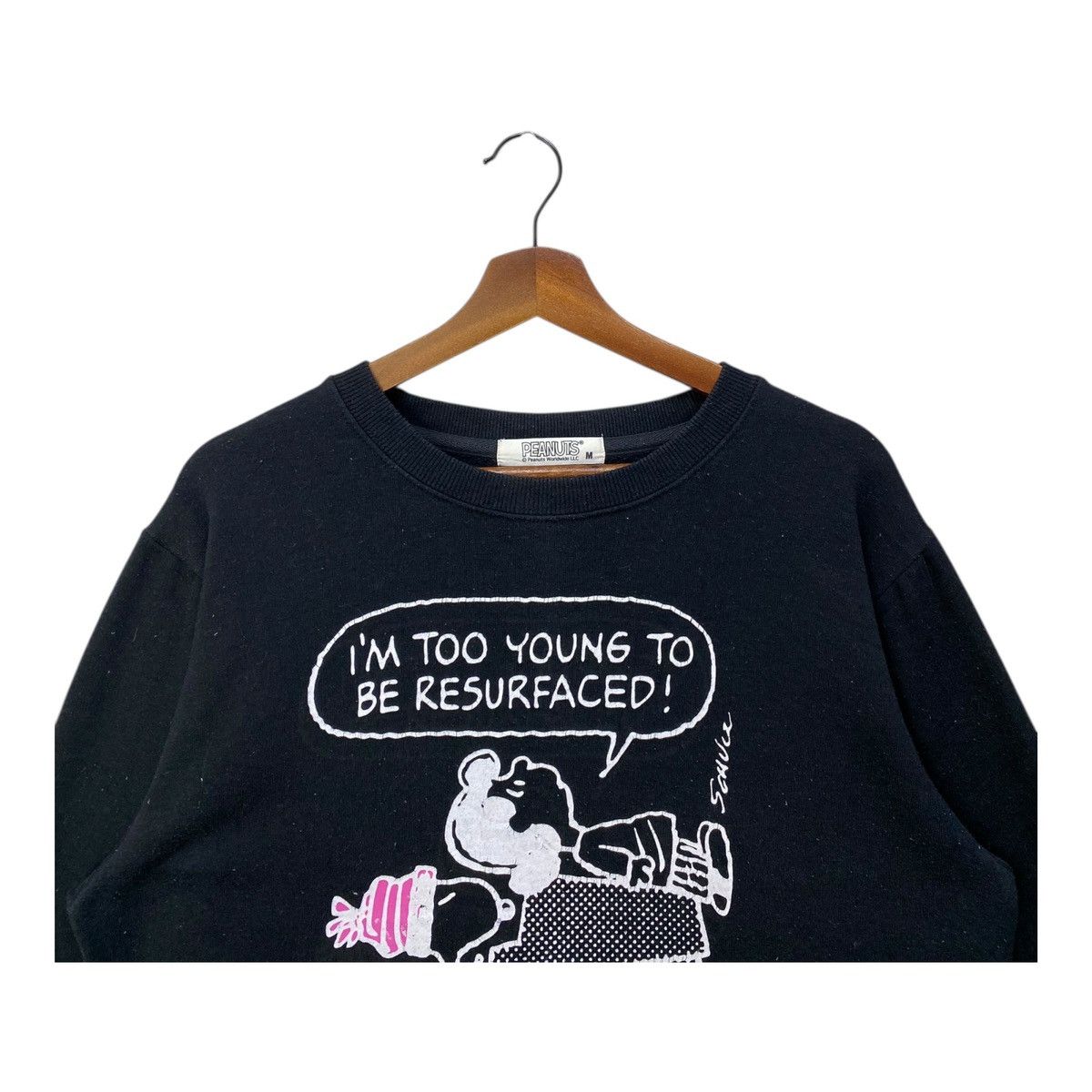Peanuts Peanuts Snoopy Sweatshirt Big Logo Crewneck Size M Size US M / EU 48-50 / 2 - 2 Thumbnail