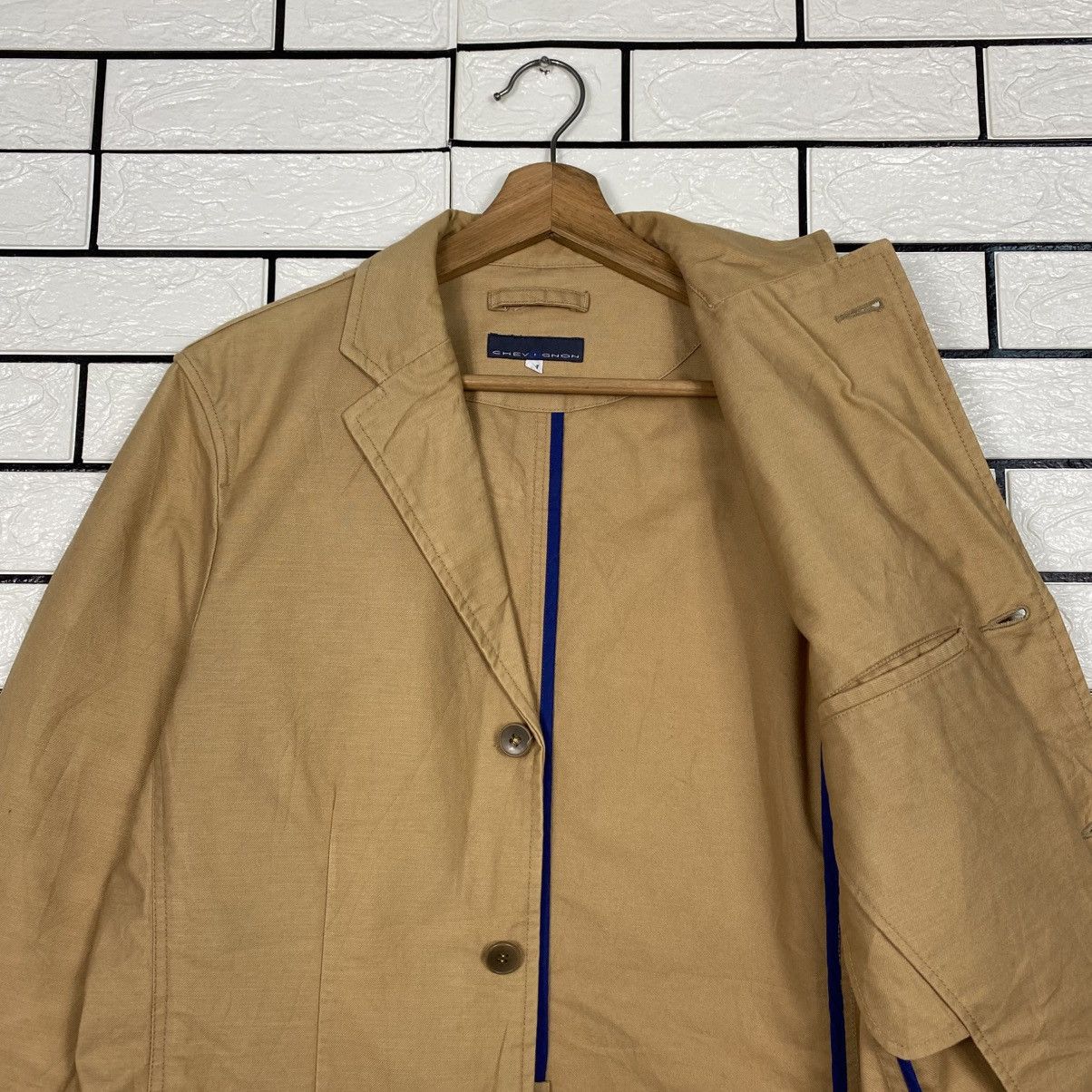 Japanese Brand 📌Vintage Chore Jacket Chevignon Duck Canvas Issey Miyake Size US M / EU 48-50 / 2 - 13 Thumbnail