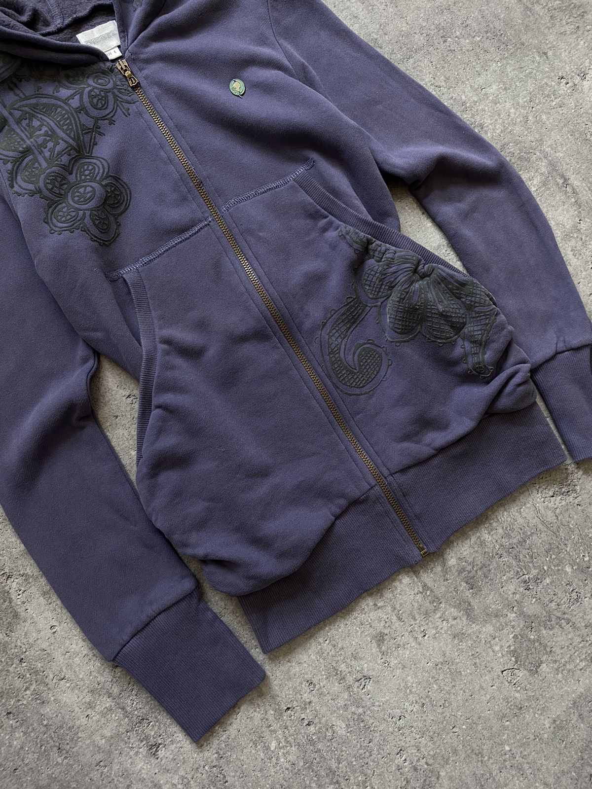 Diesel × Vintage Vintage Diesel Purple Hoodie Size L / US 10 / IT 46 - 3 Thumbnail