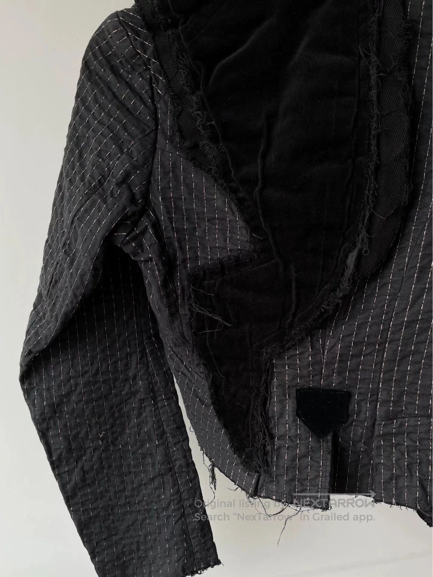 Comme des Garcons Comme des Garçons Patchwork Cropped Jacket. Size XS / US 0-2 / IT 36-38 - 6 Thumbnail