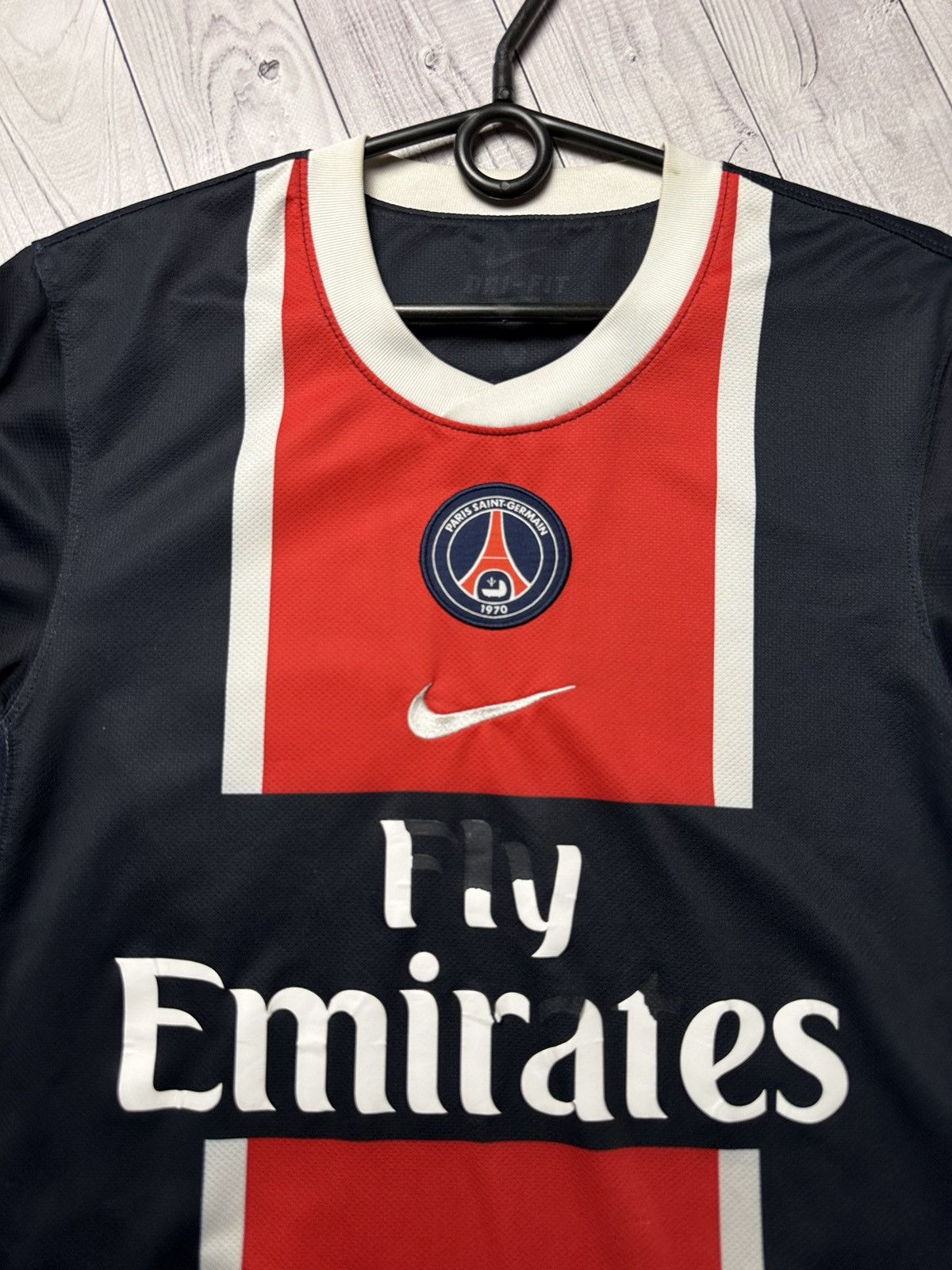 Nike × Vintage Vintage Nike PSG soccer jersey size S Size US S / EU 44-46 / 1 - 3 Thumbnail
