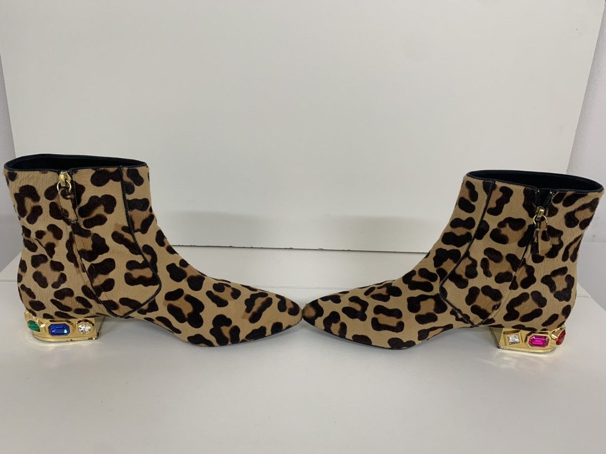 Casadei Boots Casadei Animal print Size US 10 / IT 40 - 5 Thumbnail