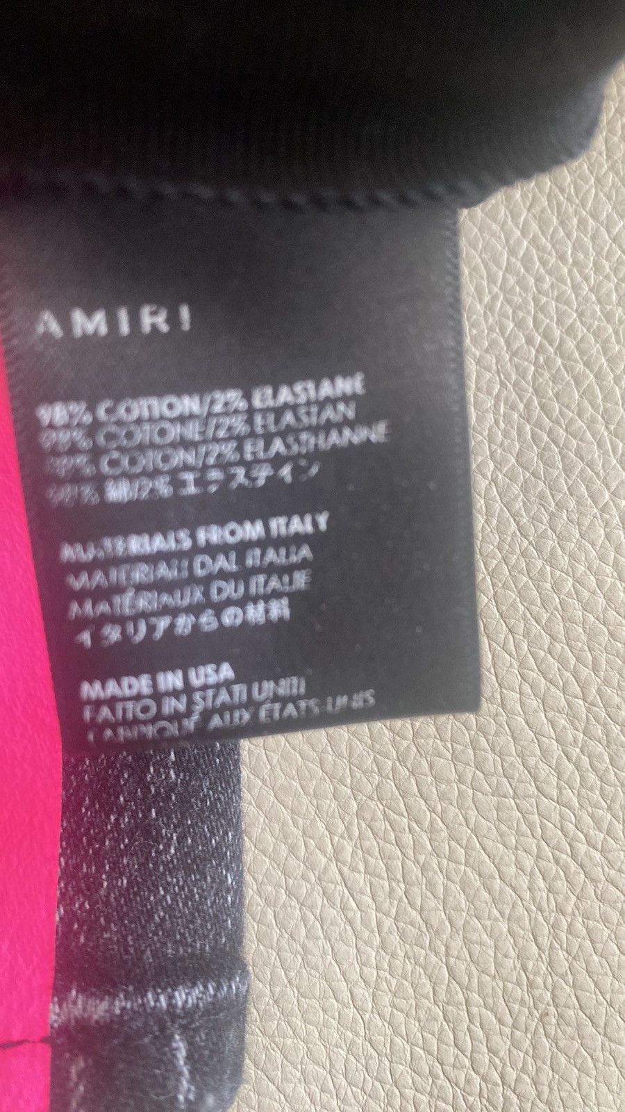 Amiri AMIRI Track Jeans Size US 29 - 6 Thumbnail