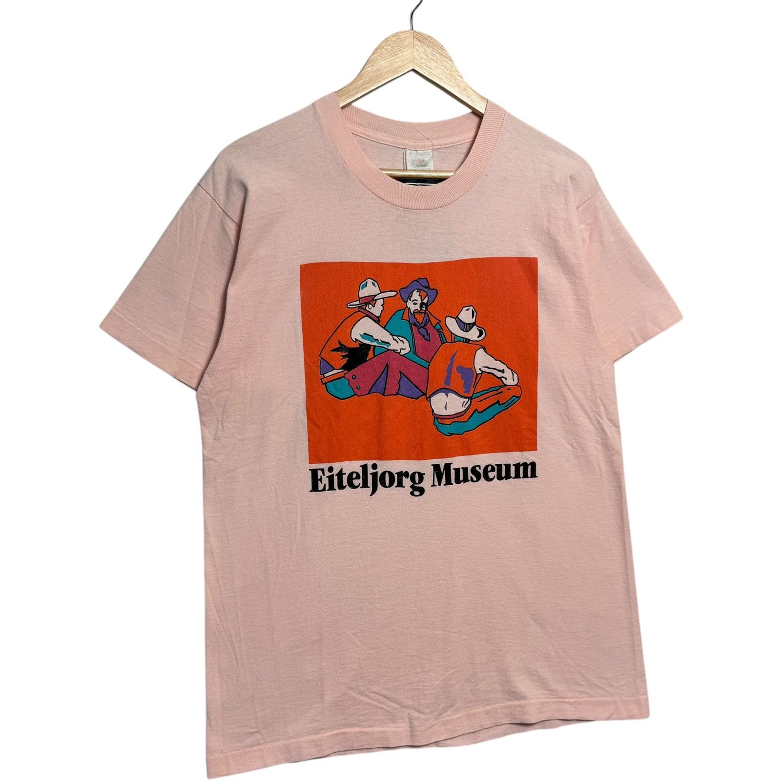 Fruit Of The Loom Vintage Eiteljorg Museum Indiana Wild West Souvenir Tee L Size US L / EU 52-54 / 3 - 4 Thumbnail