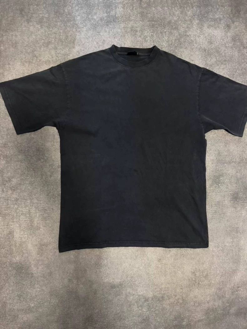 Balenciaga Balenciaga Black short-sleeved T-shirt Size US M / EU 48-50 / 2 - 1 Thumbnail