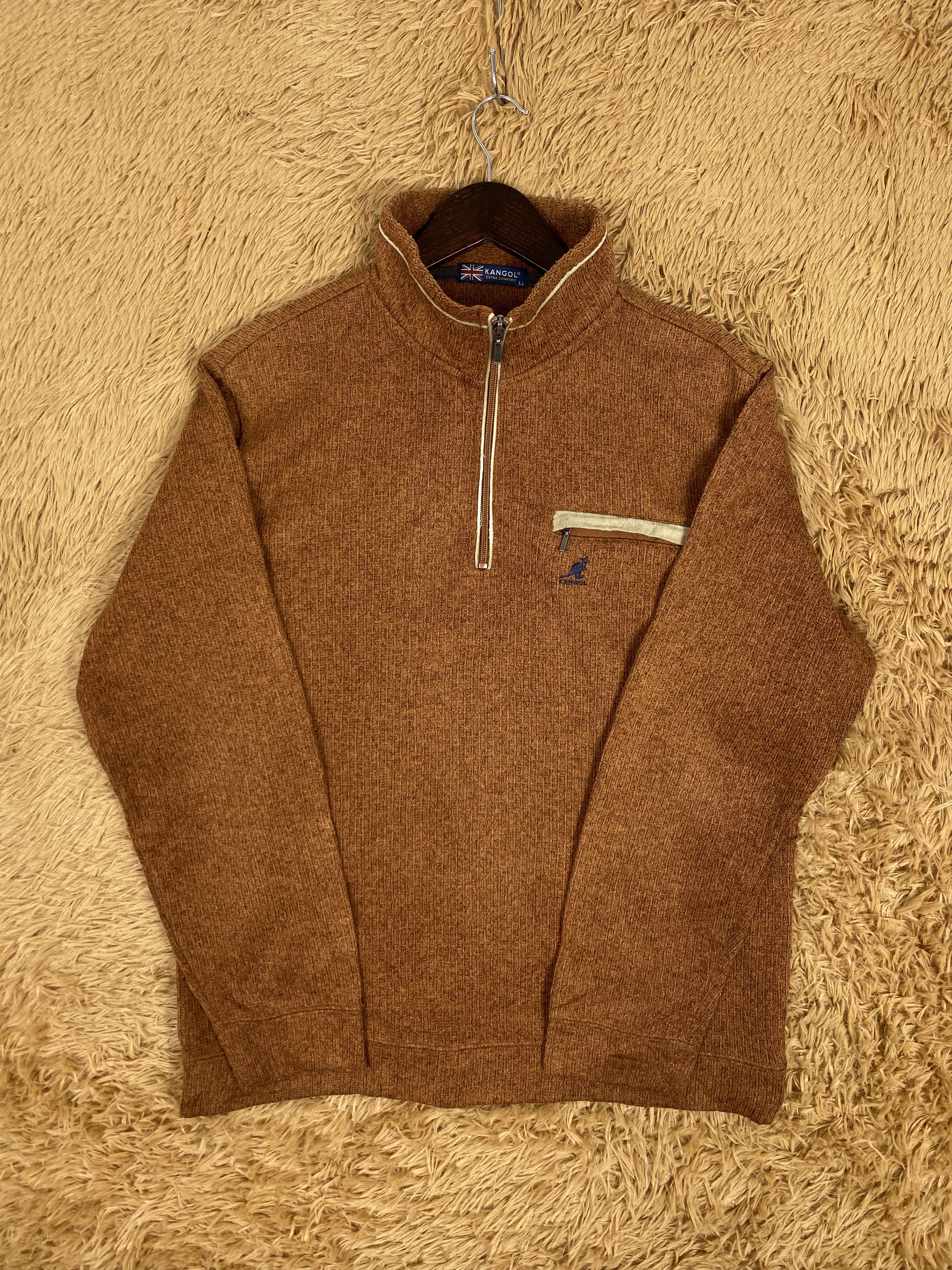 Kangol Vintage Kangol Half Zipper Knitwear PS0092 Size US S / EU 44-46 / 1 - 3 Thumbnail