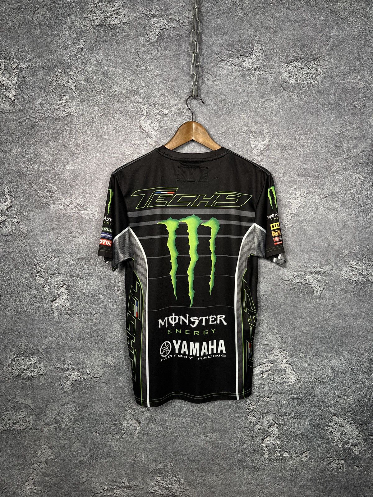 Yamaha Vintage Yamaha Monster Energy Racing T-shirt Jersey Size US S / EU 44-46 / 1 - 7 Thumbnail
