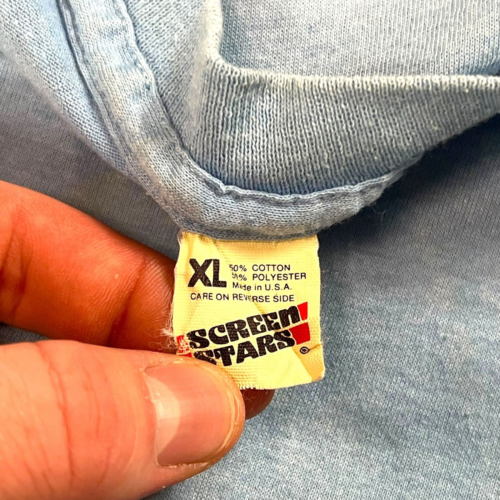 Vintage Vintage 80s We Know Our Shit Pipeline Testing Laser East tee Size US L / EU 52-54 / 3 - 6 Thumbnail