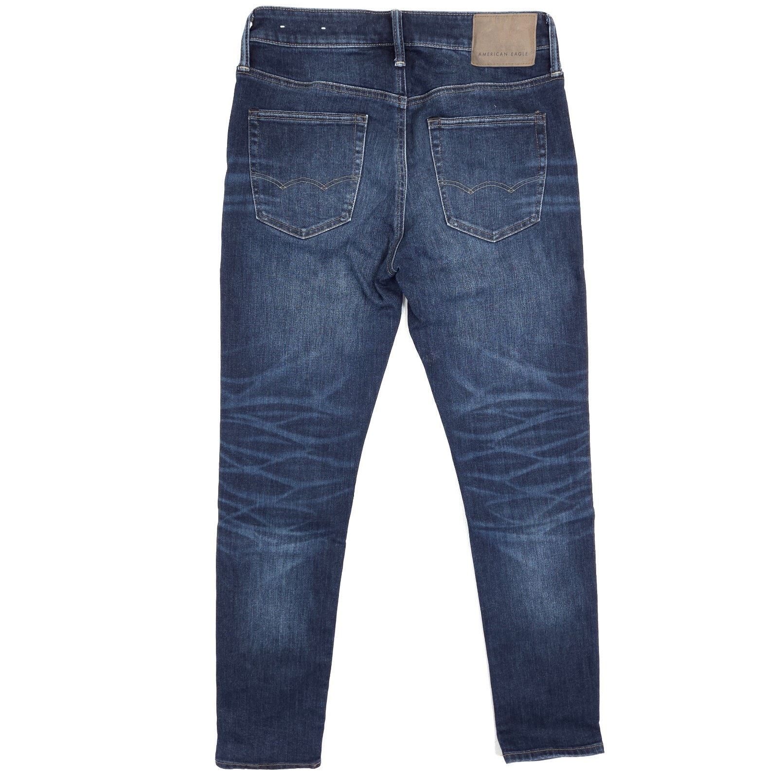 American Eagle Outfitters American Eagle AirFlex Jeans Mens 30x29 Blue Athletic Skinny Size US 30 / EU 46 - 9 Thumbnail