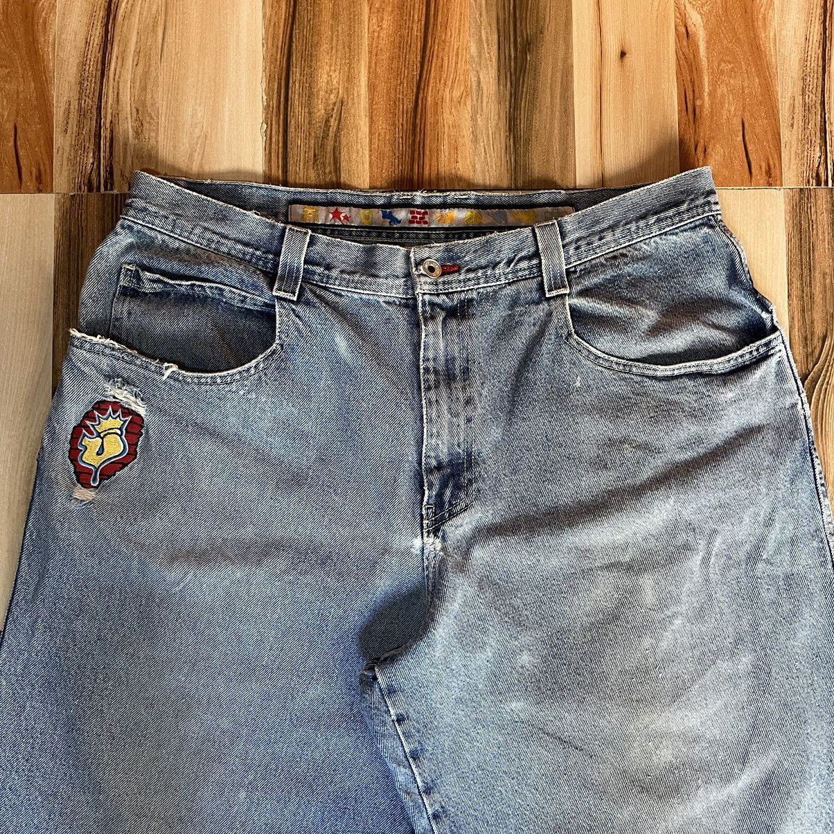 JNCO Crazy Vintage 90s Jnco Jester Jorts Size US 38 / EU 54 - 3 Thumbnail