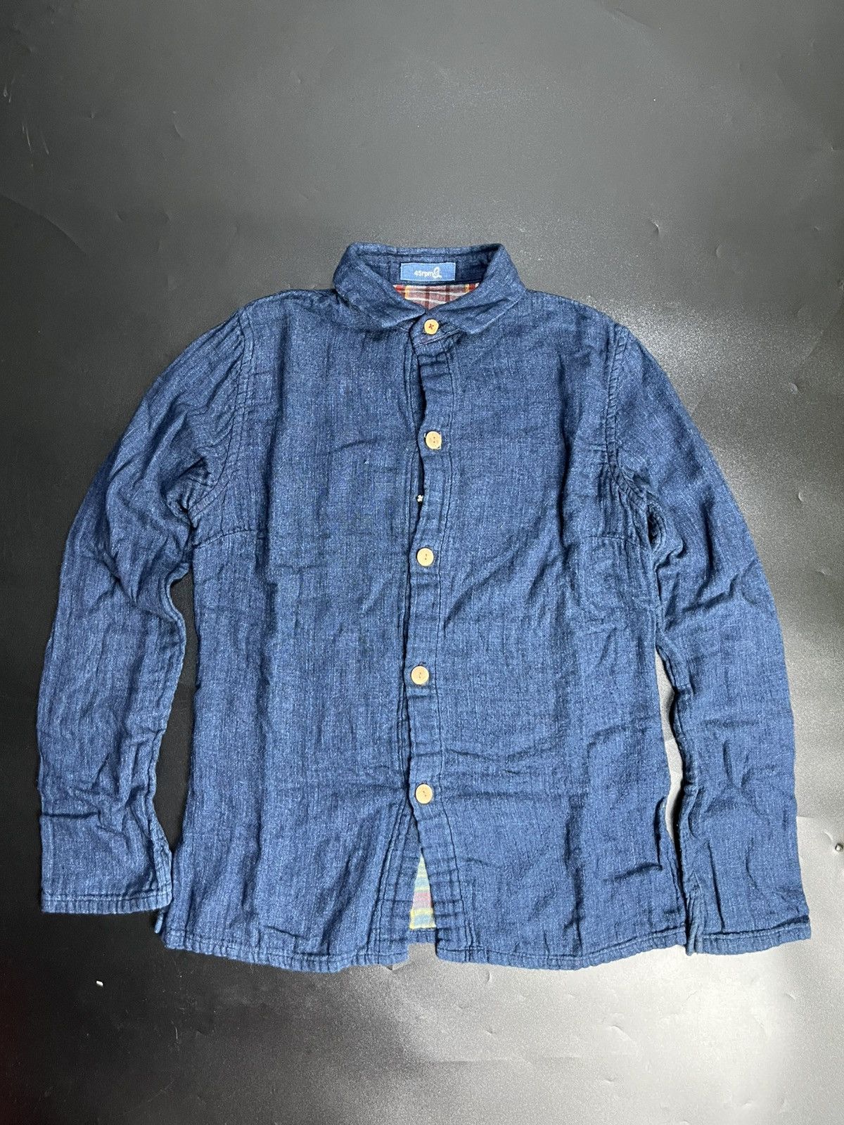 45rpm × Japanese Brand × Kapital Japanese 45rpm indigo flanel Size US S / EU 44-46 / 1 - 1 Thumbnail